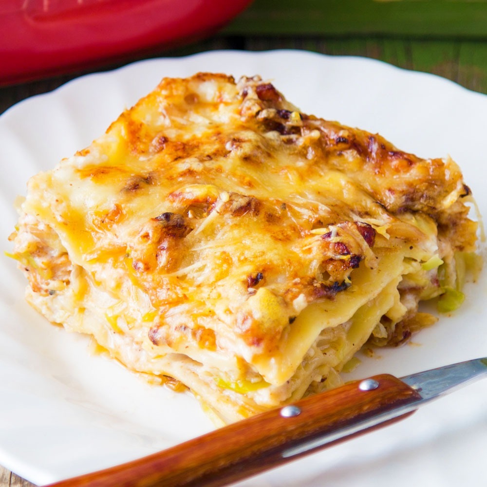 【大江生鮮】乳酪焗烤千層麵！輕乳酪肉醬千層麵/重乳酪海鮮千層麵/義大利麵/通心粉/筆管麵/PASTA/白醬/青醬/番茄醬-細節圖3