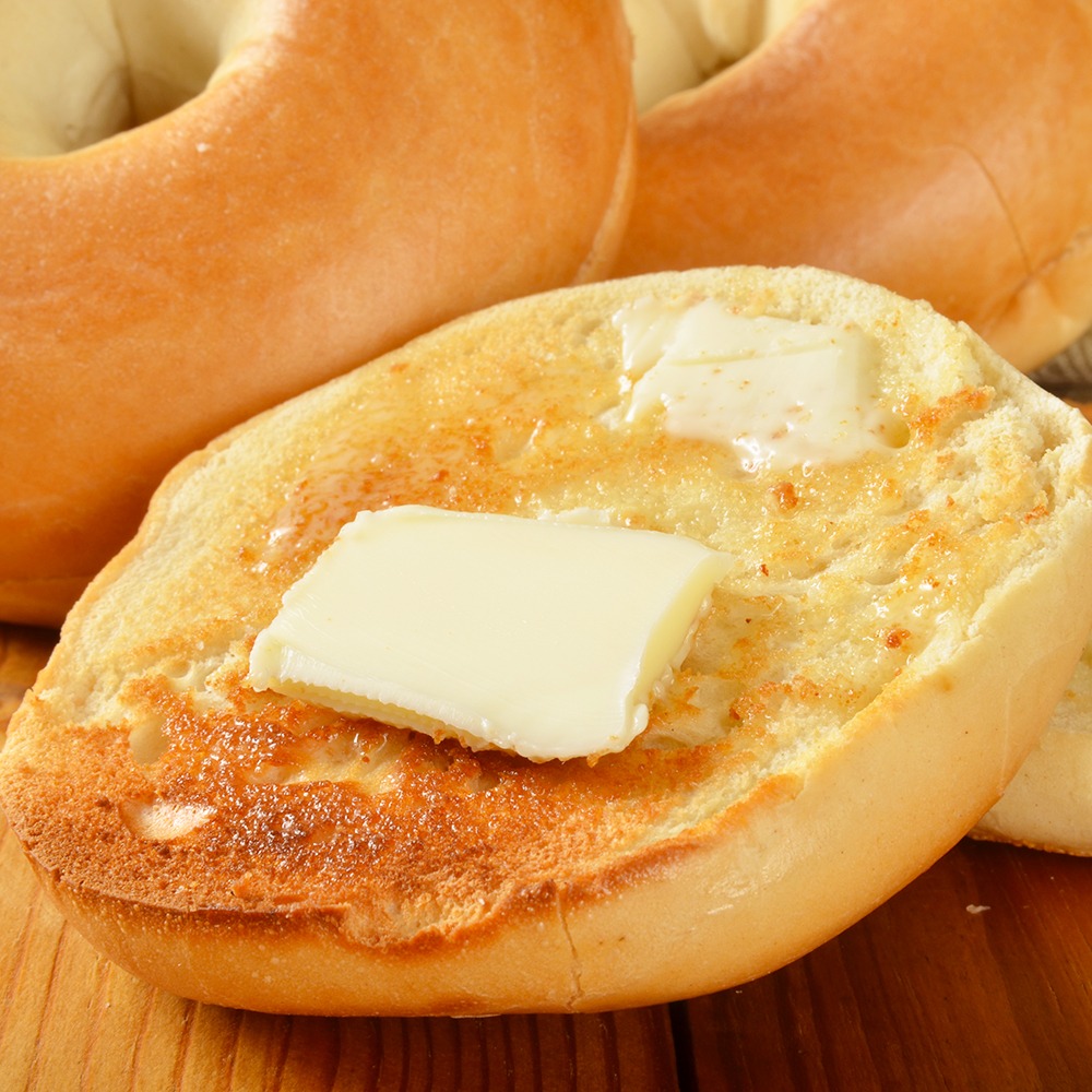 【大江生鮮】義美原味焙果/貝果 540g±10%/6個/袋！ Bagel/原味貝果/烤貝果/果醬貝果-細節圖2