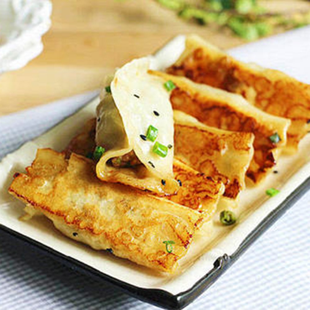 【大江生鮮】(開口)咖哩煎餃500g、1kg/包！煎餃/鍋貼/蒸餃/水餃/泡菜水餃/泡菜鍋貼/咖哩水餃/咖哩鍋貼-細節圖7