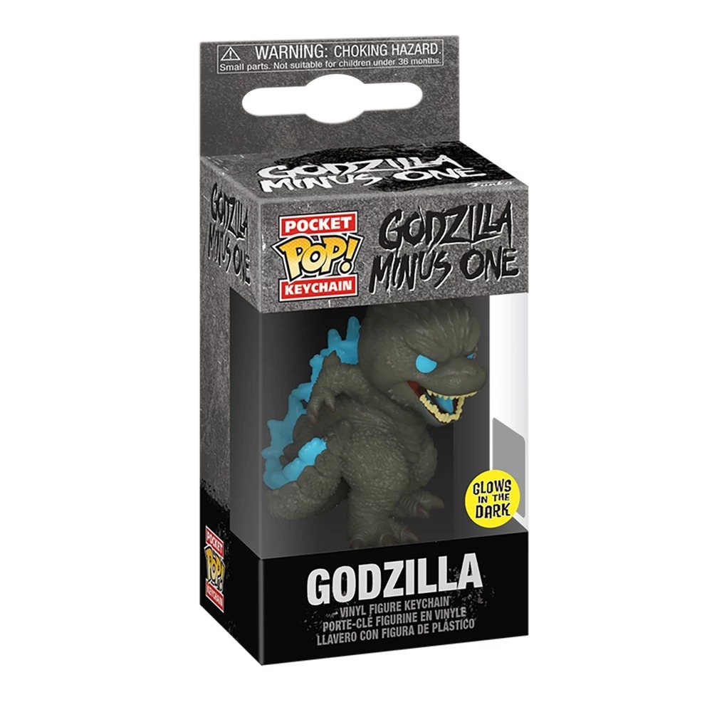 FUNKO POP! Keychain 哥吉拉-1.0－哥吉拉 Godzilla（Heat Ray）夜光版-細節圖2