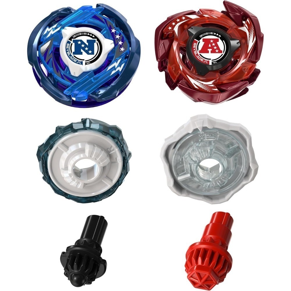 美版 BEYBLADE X × NFL CX 陀螺對戰組 - AFC & NFC 32隊聯名款 <限定版> 現貨-細節圖2