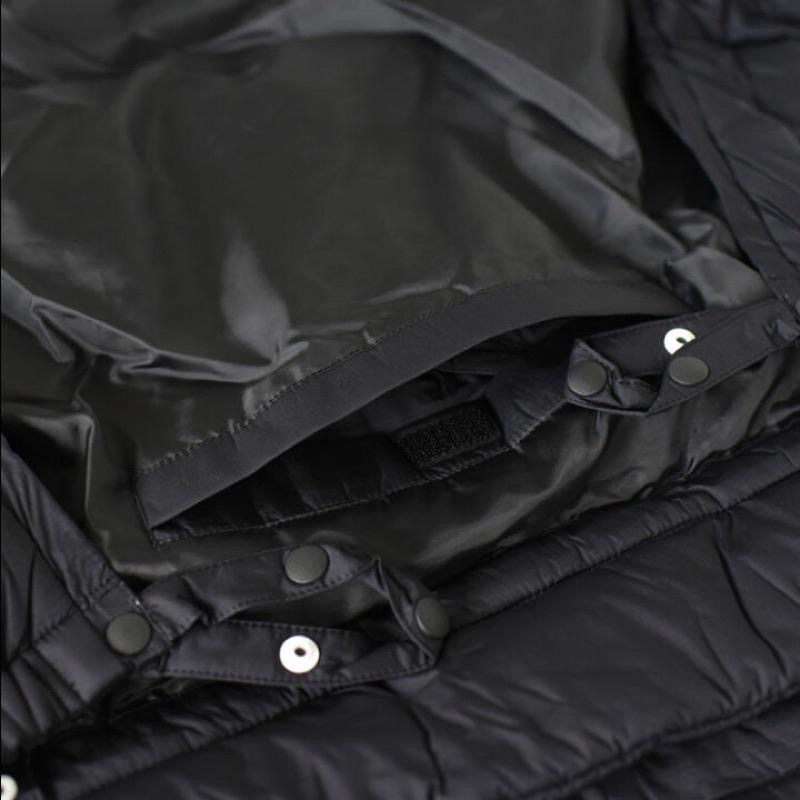 現貨 黑 ｜日本正品代購 THE NORTH FACE 嬰兒貝殼毯  保暖防風罩-細節圖7