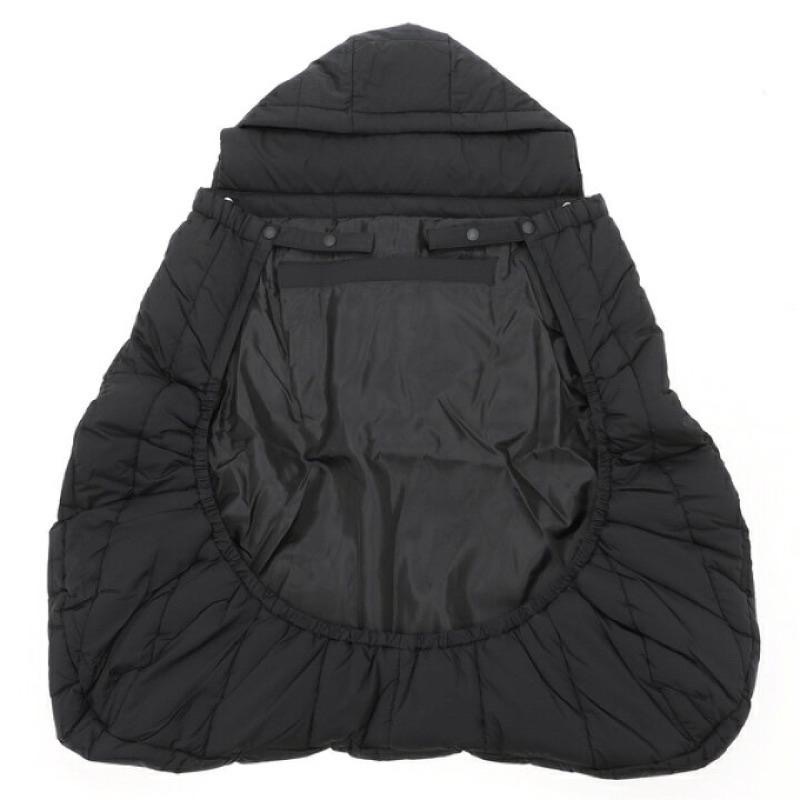 現貨 黑 ｜日本正品代購 THE NORTH FACE 嬰兒貝殼毯  保暖防風罩-細節圖9