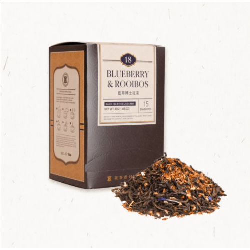 英茶香 | NO.18藍莓博士紅茶15入獨立式茶包