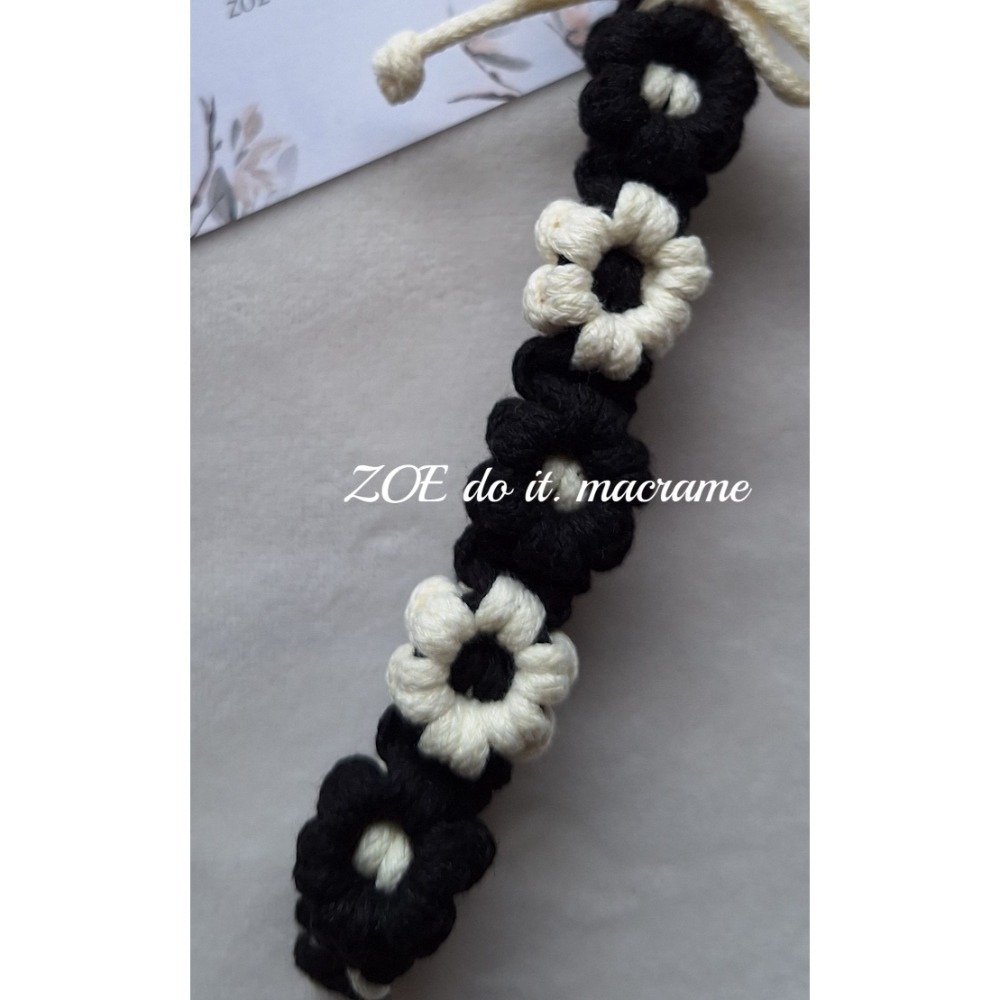 ｜手機短掛繩｜滿版花花-細節圖8