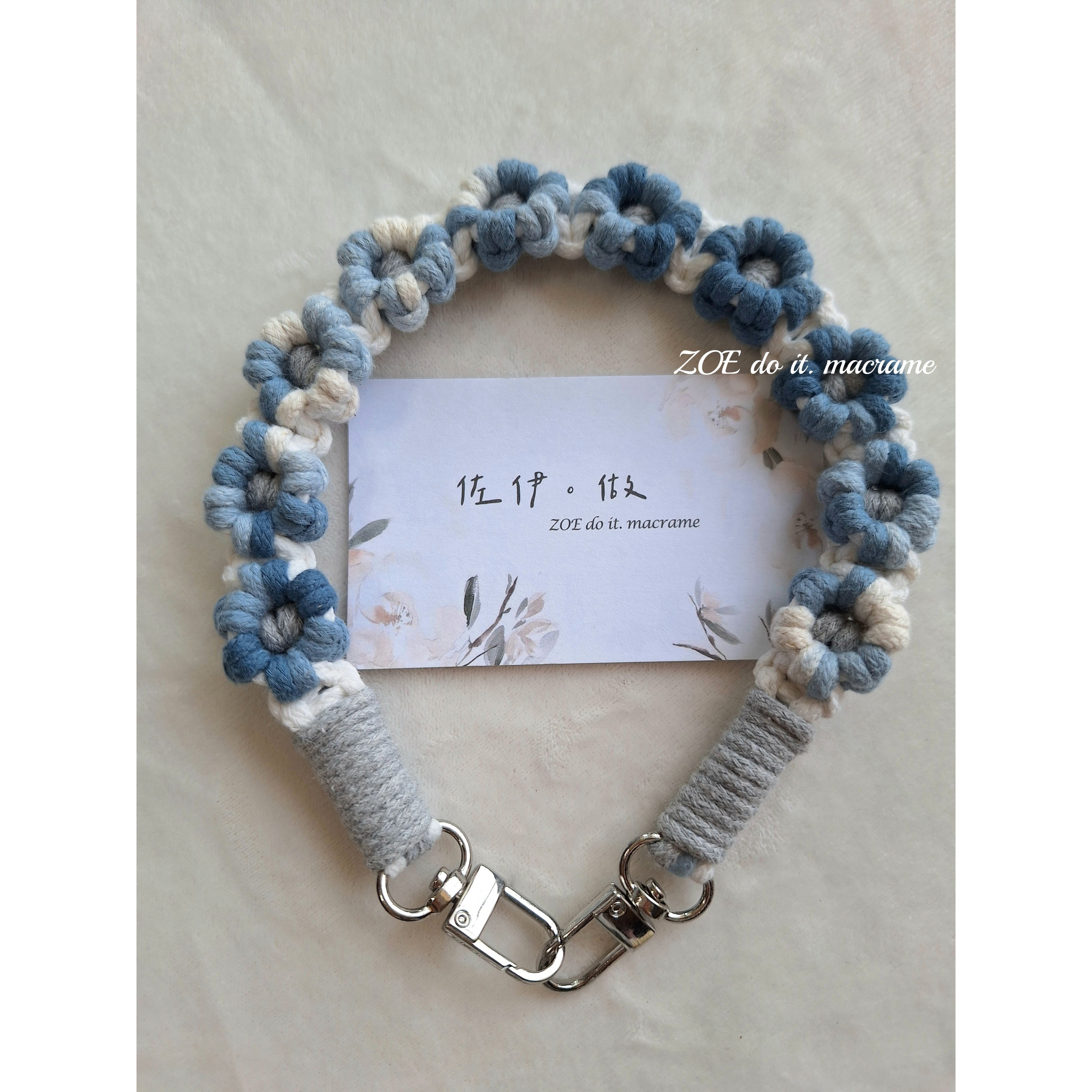 ｜手機短掛繩｜滿版花花-細節圖9