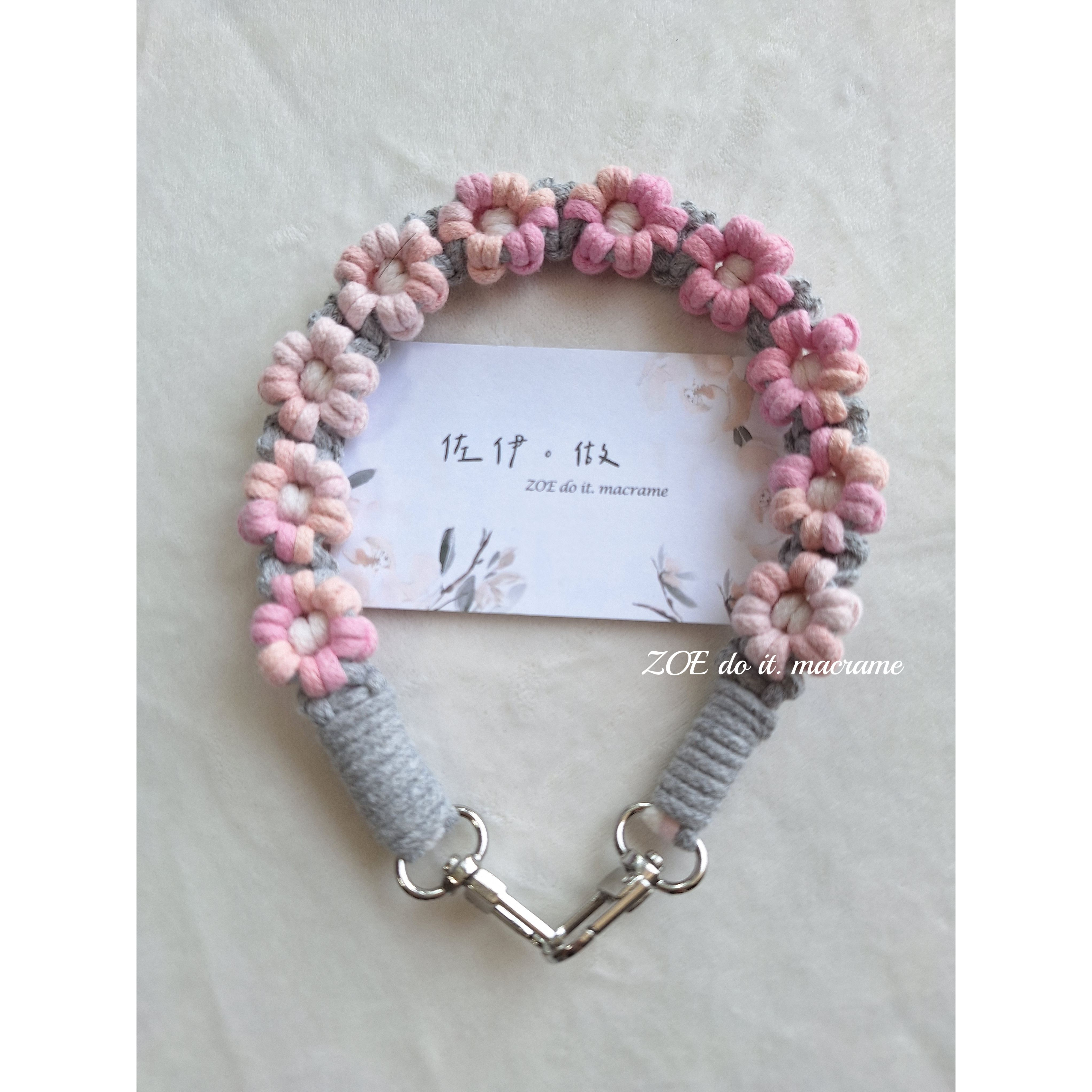 ｜手機短掛繩｜滿版花花-細節圖10