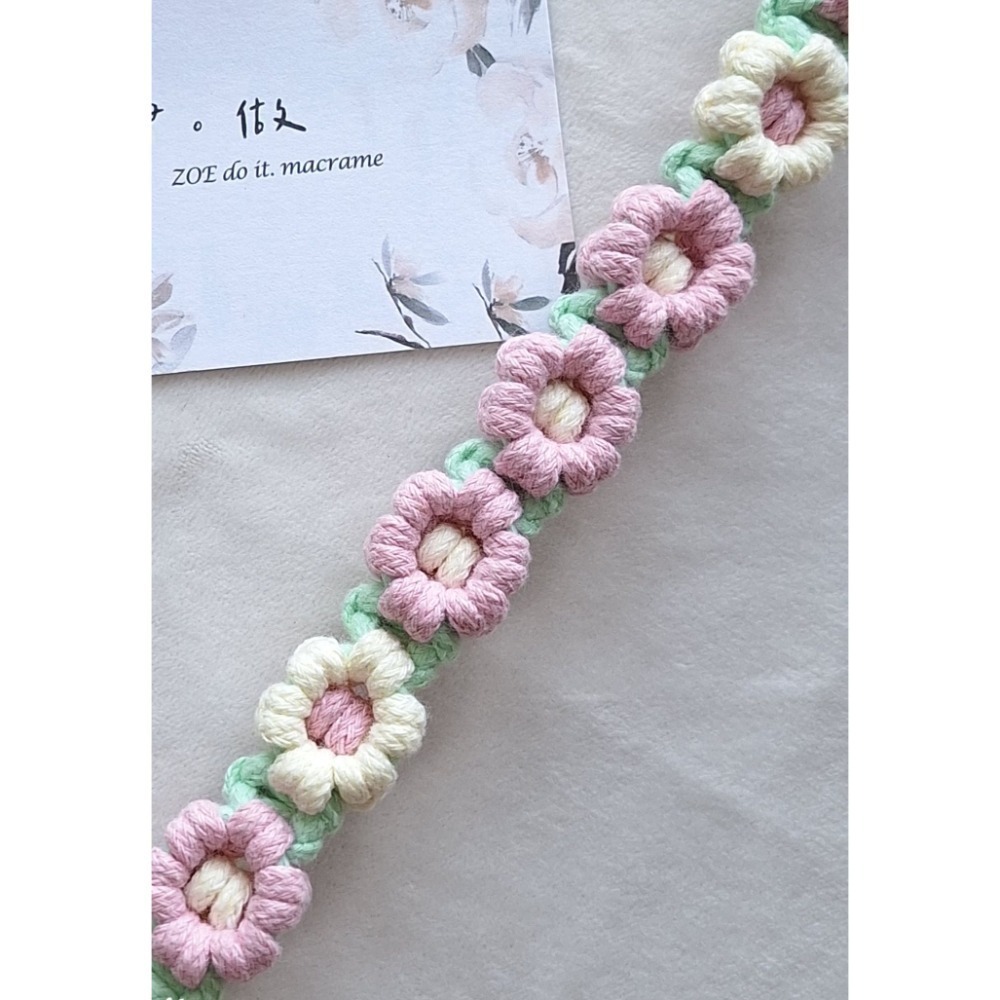 ｜手機短掛繩｜滿版花花-細節圖11