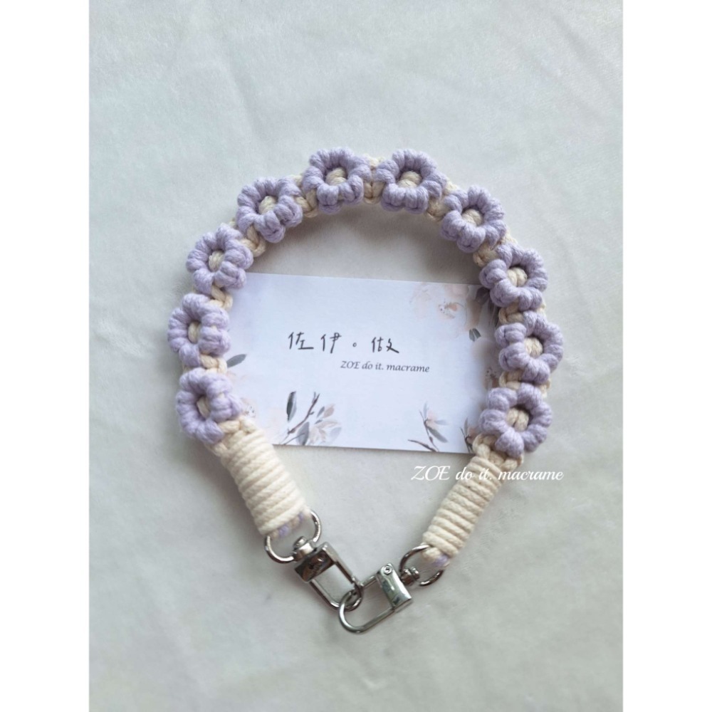 ｜手機短掛繩｜滿版花花-細節圖13