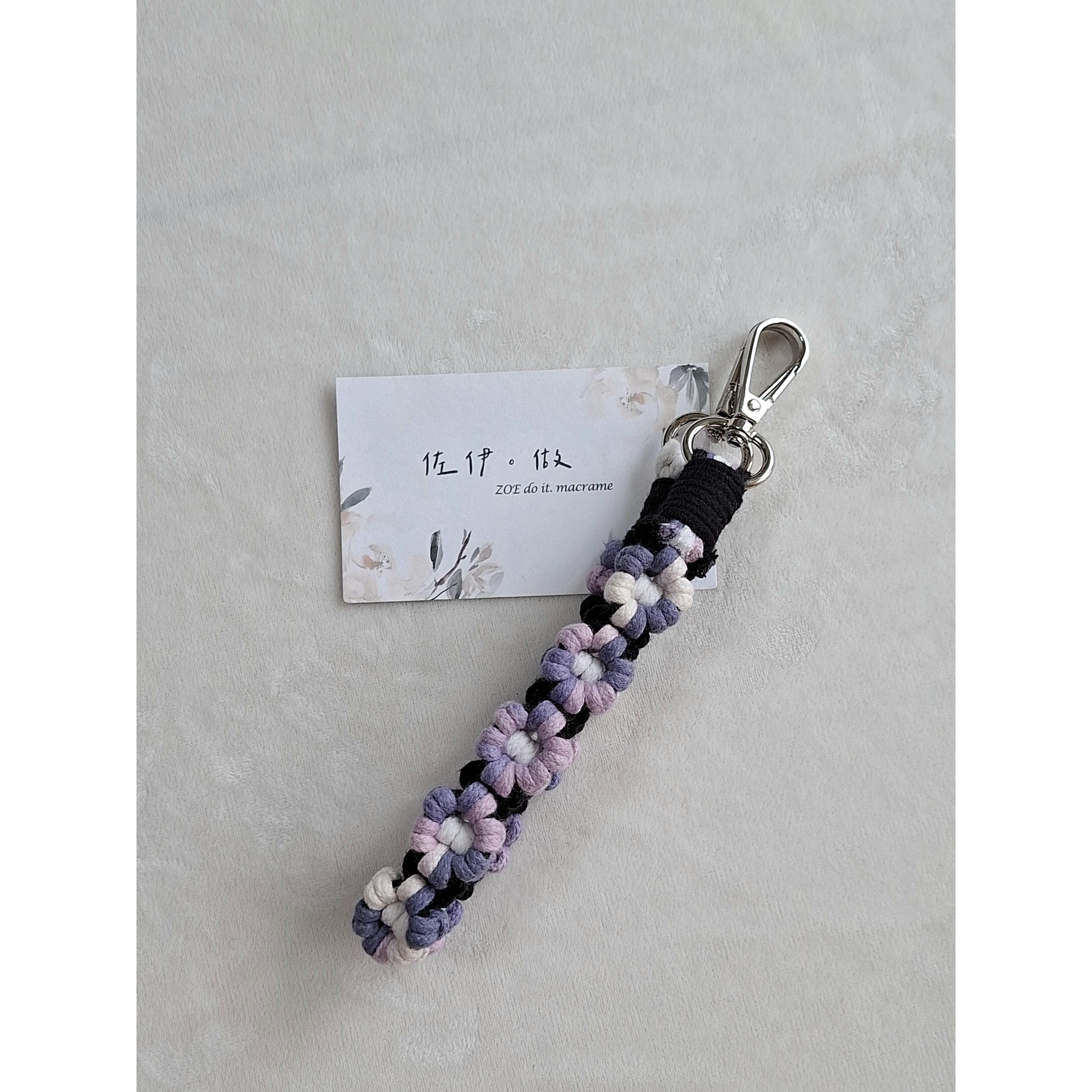 ｜手機短掛繩｜滿版花花-細節圖21