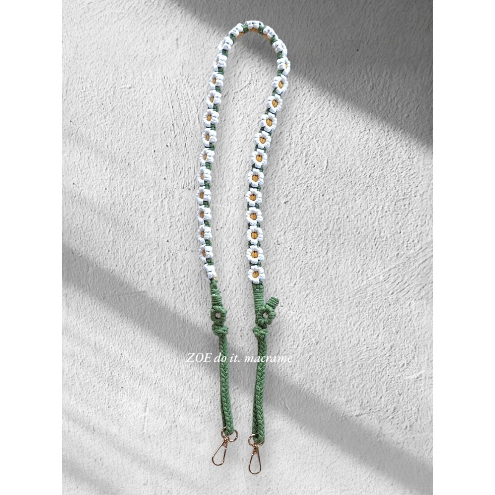 ｜手機長揹繩｜滿版花花▪︎可調整長度-細節圖2