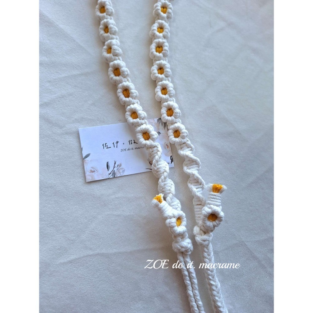 ｜手機長揹繩｜滿版花花▪︎可調整長度-細節圖3