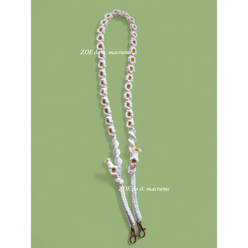 ｜手機長揹繩｜滿版花花▪︎可調整長度-細節圖4