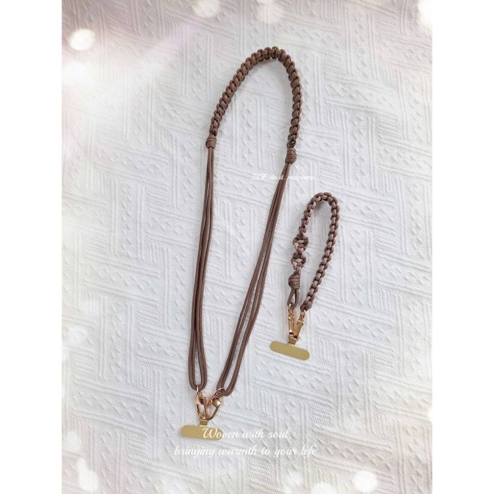 ｜手機長揹繩｜簡約款（傘繩）- 純色賣場-細節圖4