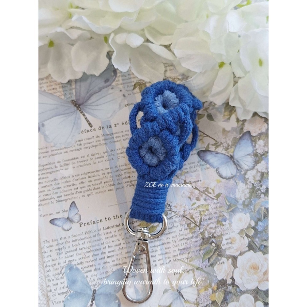 ｜吊飾＆鑰匙圈｜浪漫花花-規格圖2