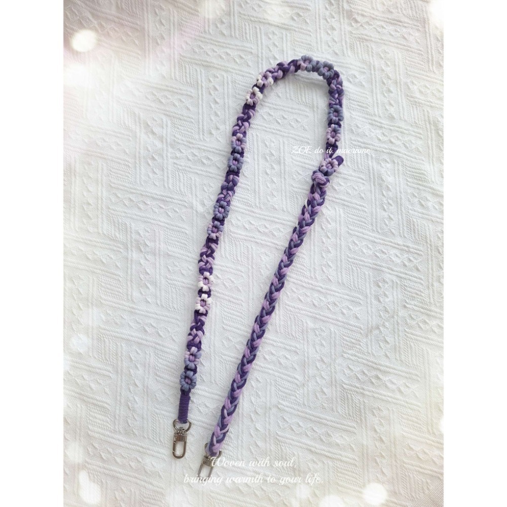 ｜手機長揹繩｜紫色系▪︎可調整長度-細節圖2