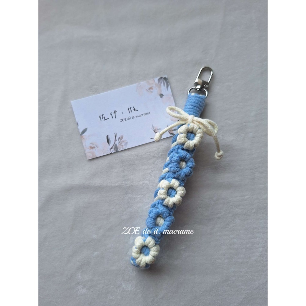 ｜手機短掛繩｜經典花花-規格圖1