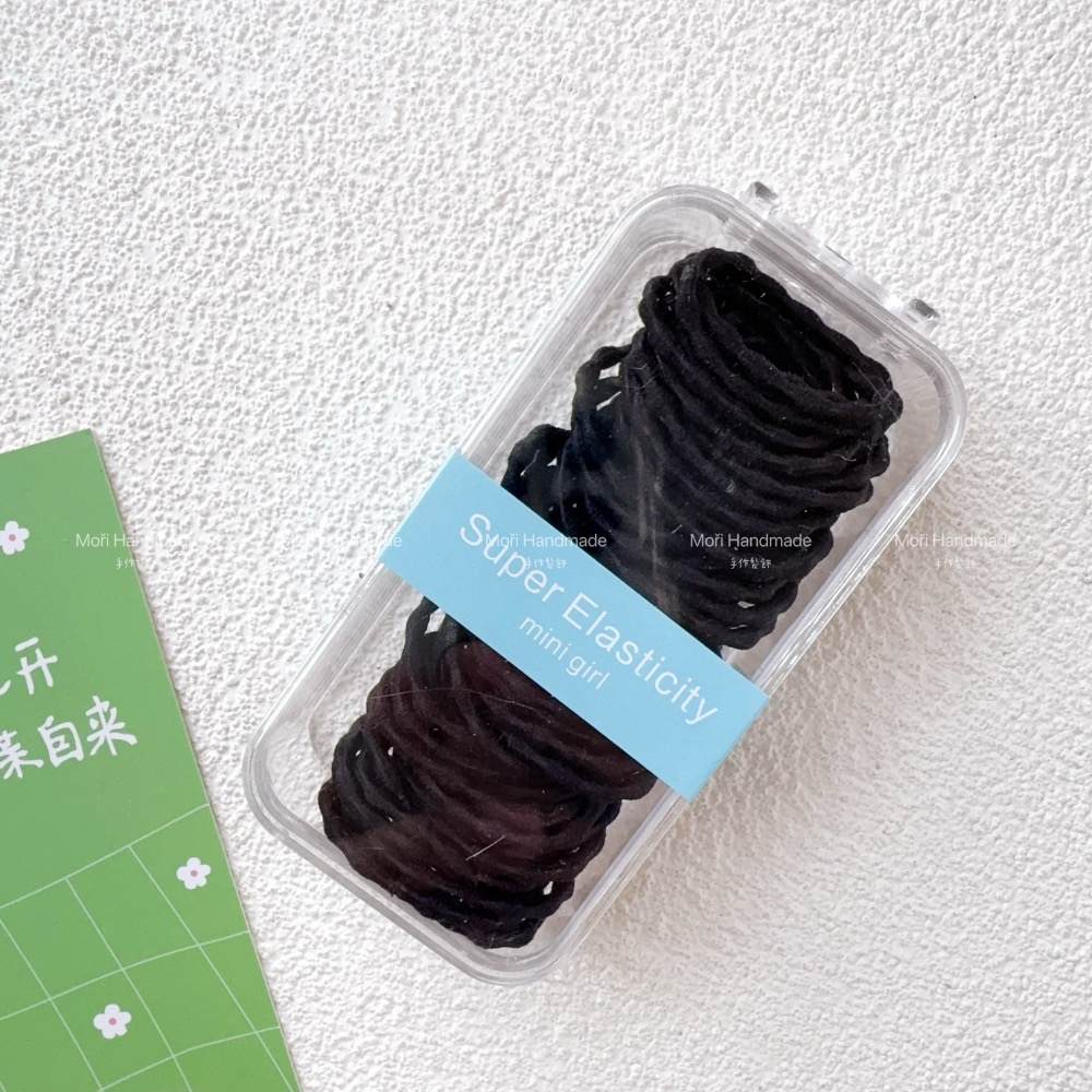 現貨免運@60入-3公分素色蓮藕節髮圈 少髮量/髮飾飾品 幼兒園髮圈小孩綁頭髮彈力髮圈髮束不咬髮髮圈女童髮圈兒童髮圈-規格圖5