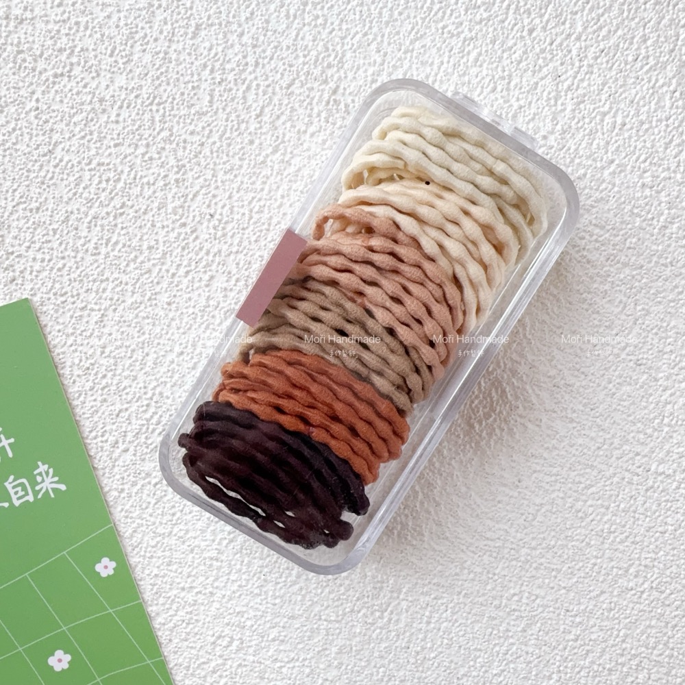 現貨免運@60入-3公分素色蓮藕節髮圈 少髮量/髮飾飾品 幼兒園髮圈小孩綁頭髮彈力髮圈髮束不咬髮髮圈女童髮圈兒童髮圈-規格圖5