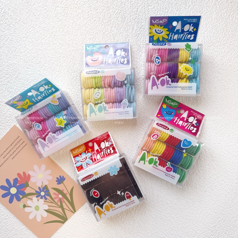 現貨免運@70入-「極少髮量用」 2公分加厚拇指髮圈 髮飾飾品寶寶髮圈胎毛髮圈嬰兒髮圈沖天炮綁寶寶髮束少髮量髮圈-細節圖3