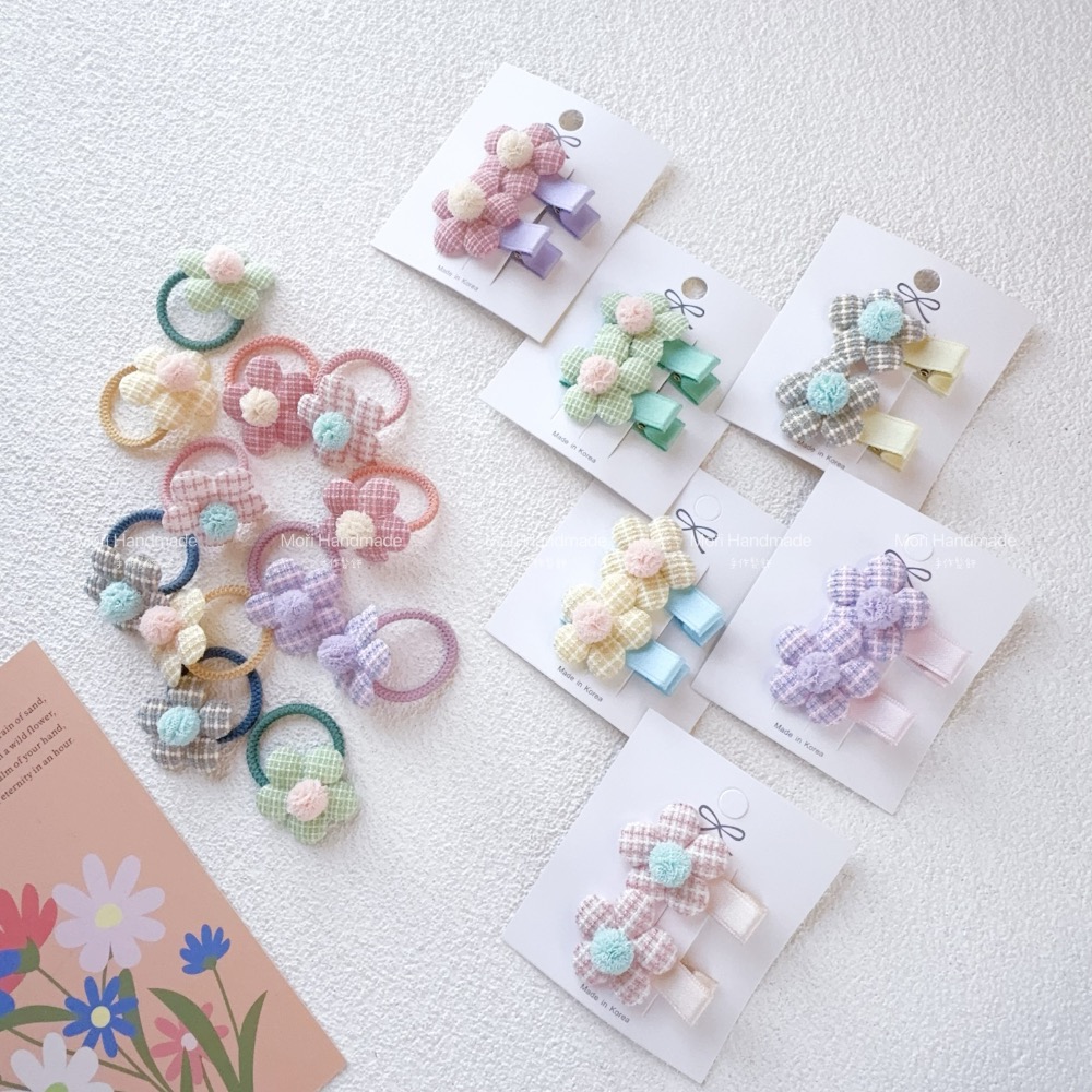 現貨免運@一對-春天花朵來啦～小花髮夾寶寶髮夾髮飾飾品嬰兒髮夾嬰兒髮圈寶寶髮夾兒童髮夾瀏海夾少髮量髮夾女寶瀏海夾-細節圖3