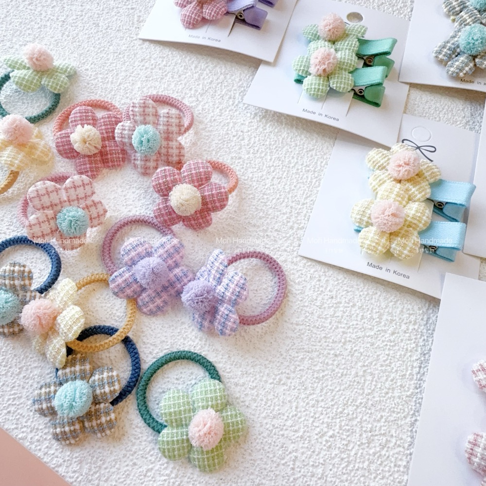 現貨免運@一對-春天花朵來啦～小花髮夾寶寶髮夾髮飾飾品嬰兒髮夾嬰兒髮圈寶寶髮夾兒童髮夾瀏海夾少髮量髮夾女寶瀏海夾-細節圖6