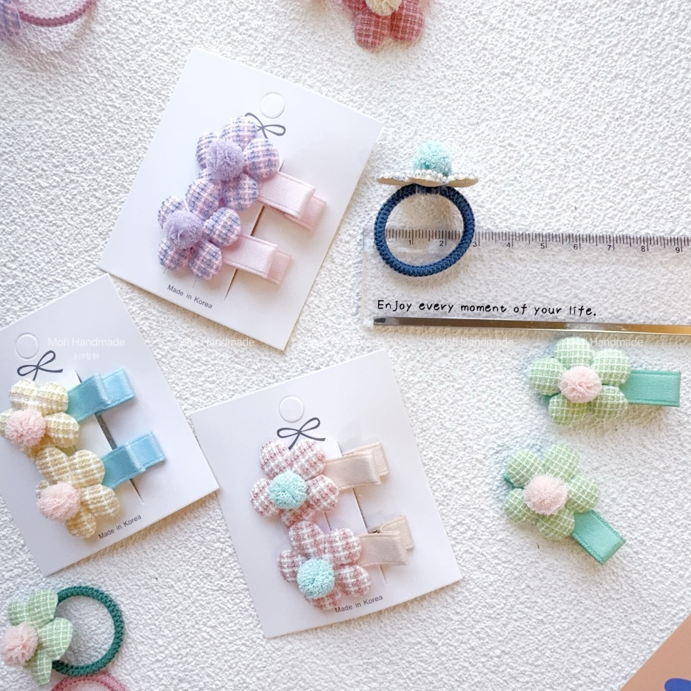 現貨免運@一對-春天花朵來啦～小花髮夾寶寶髮夾髮飾飾品嬰兒髮夾嬰兒髮圈寶寶髮夾兒童髮夾瀏海夾少髮量髮夾女寶瀏海夾-細節圖7