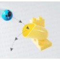 大顆粒積木 滾球軌道 滑道積木 軌道積木 軌道配件 軌道零件 滾球 益智玩具 樂高得寶相容 樂酷磚家-規格圖1