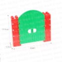 大顆粒積木   柱門 相容得寶 美高積木 德寶兼容 門柱 拱門 大門 閘門 大積木 樂酷磚家-規格圖1