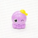 紫色戴帽章魚