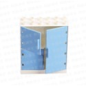 藍色大型衣櫃(含門片)
