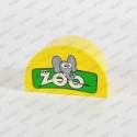 黃色大象ZOO動物園徽