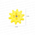 大顆粒積木   齒輪系列B款C款 相容得寶樂高 美高積木德寶兼容 旋轉齒輪 搖把 齒輪搖臂 齒輪 樂酷磚家-規格圖1