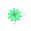 B款10齒小齒輪(綠色)+隨機色底座