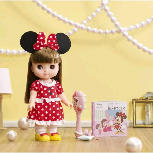 [ 好好玩玩具 ] BANDAI 日本萬代 迪士尼 米妮款 紗奈 洋娃娃 換裝娃娃 扮家家酒