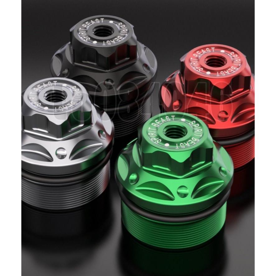 NINJA400 Z400 前叉螺絲螺母前避震造型鋁合金忍400 川崎上座三角台改裝