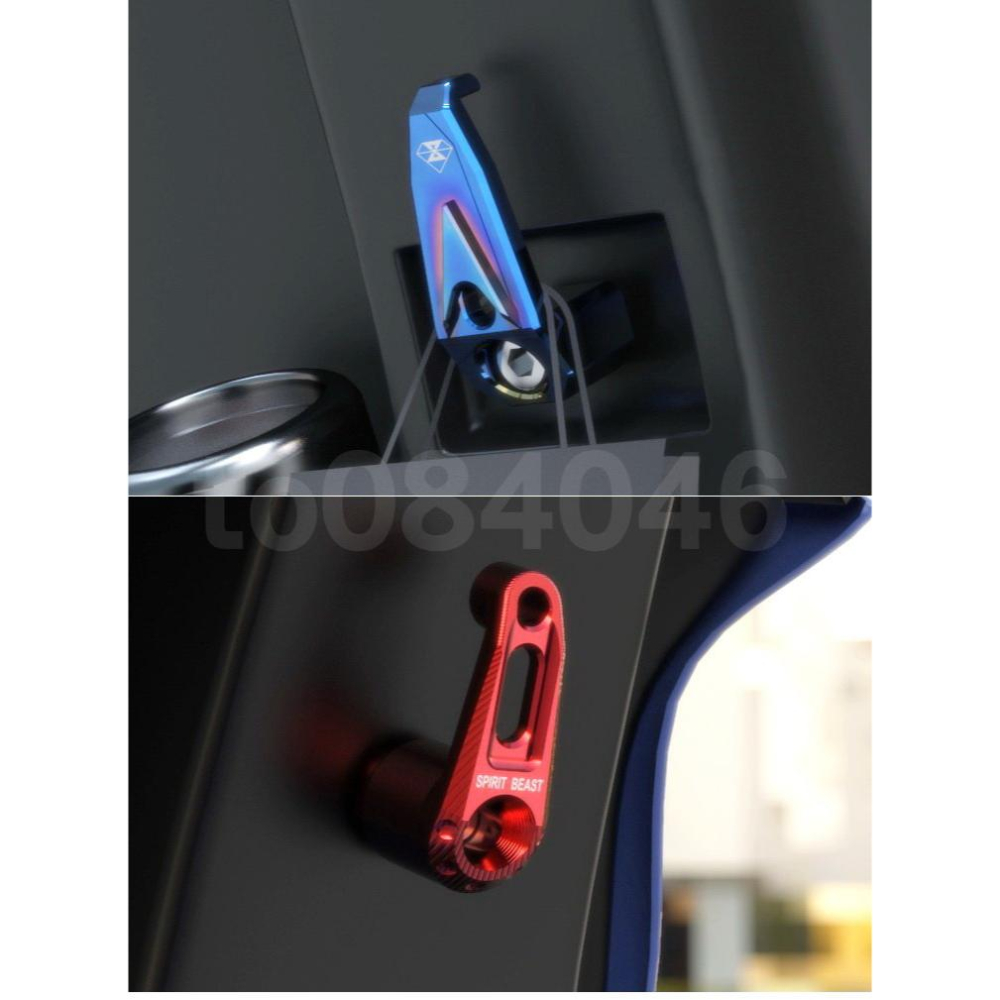 靈獸 CNC鋁合金掛勾 通用 機車掛勾 電動車 通用型 摩托車掛勾 掛鉤 彪虎 JBUBU AI1 bws BON GP-細節圖2