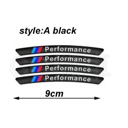 汽車 鋁圈貼紙 造型 裝飾 刮傷 鋁貼 BMW 輪圈 輪胎 輪子 休旅車 轎車 SUV 掀背車 防水貼紙-細節圖4