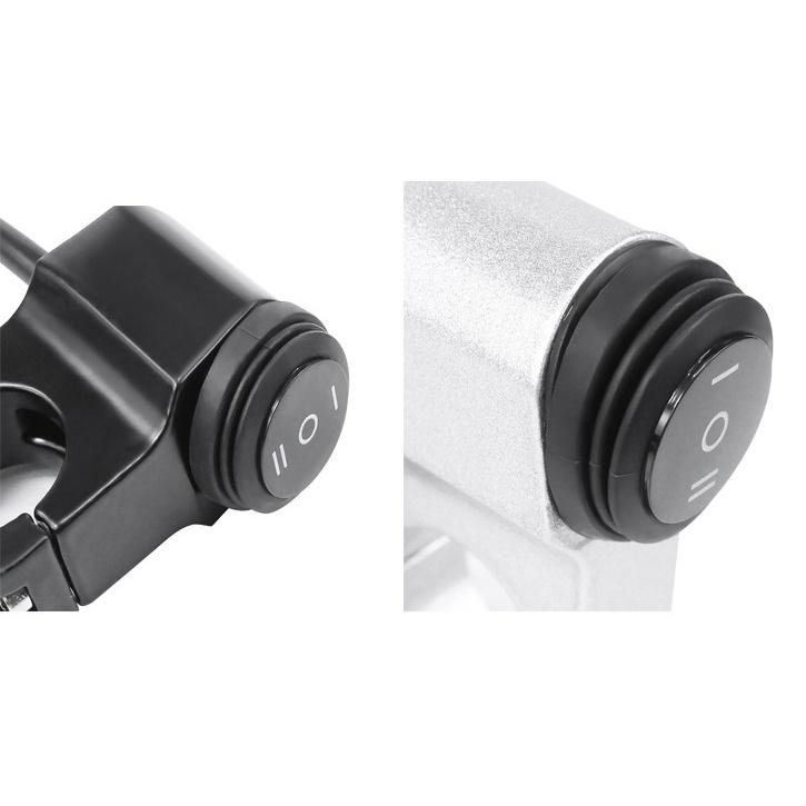 車把 防水開關 三檔開關 霧燈 日行燈 手把開關 兩段 三段 機車 開關 檔車 改裝 小燈 摩托車 霧燈開關 三線-細節圖2