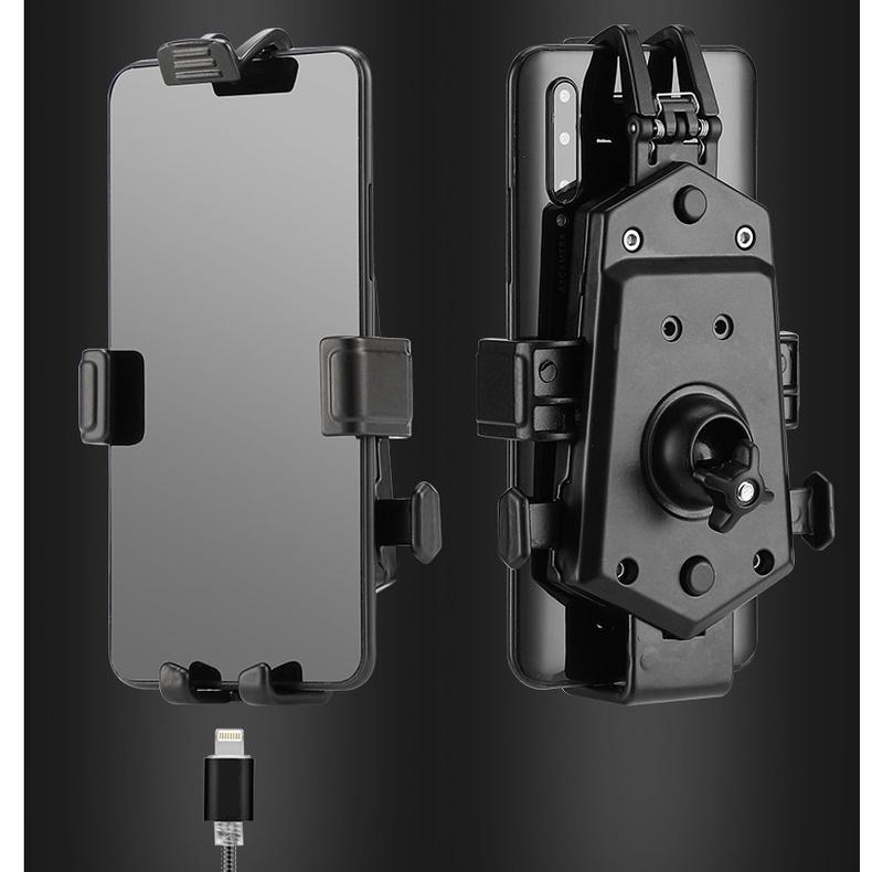 機車 手機架 鋁合金 手機支架 手機夾 檔車 單車 摩托車 DRG FORCE 雷霆S KRV GOGORO MMBCU-細節圖6