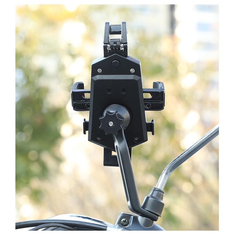 機車 手機架 鋁合金 手機支架 手機夾 檔車 單車 摩托車 DRG FORCE 雷霆S KRV GOGORO MMBCU-細節圖8
