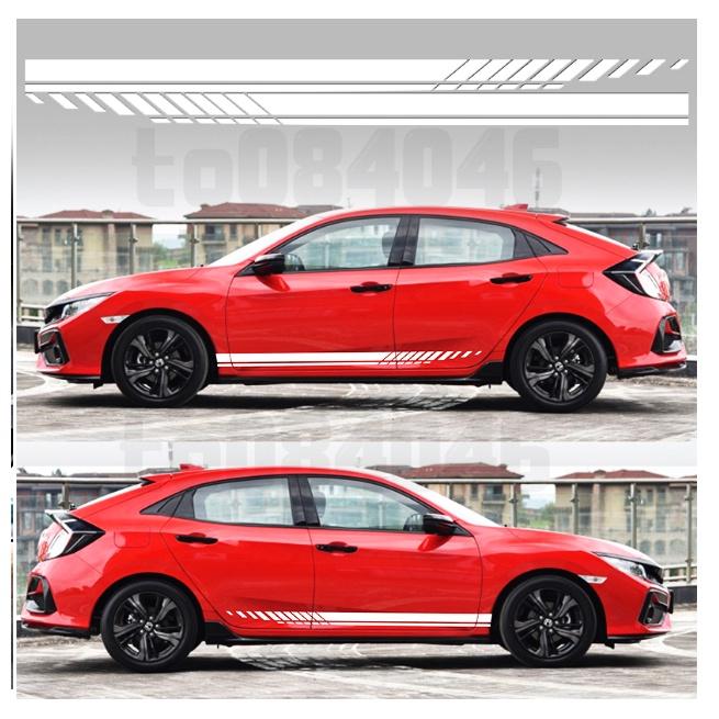 汽車貼紙 汽車線條貼紙 防水 賓士 腰線貼紙 車身貼紙 汽車 車貼 防水車貼 掀背車 轎車 SUV 休旅車 BMW-細節圖5