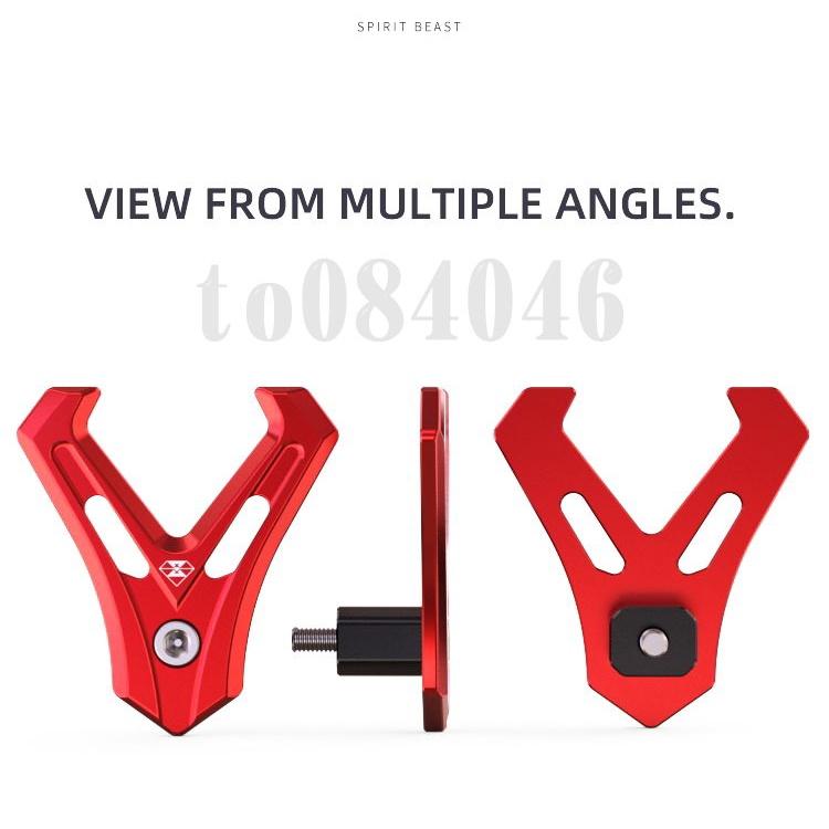 雙爪式 鋁合金掛勾 機車掛勾 鍍鈦 靈獸 Y型 掛勾 掛鉤 AI1 彪虎 FORCE 電動車 bws 新勁戰 BON-細節圖3