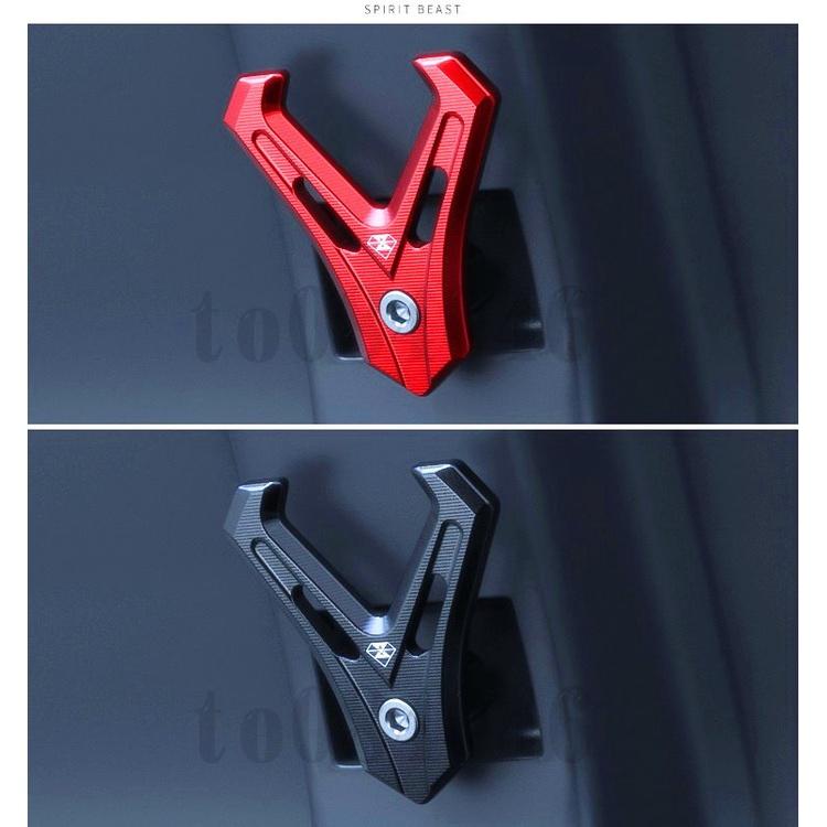 雙爪式 鋁合金掛勾 機車掛勾 鍍鈦 靈獸 Y型 掛勾 掛鉤 AI1 彪虎 FORCE 電動車 bws 新勁戰 BON-細節圖5