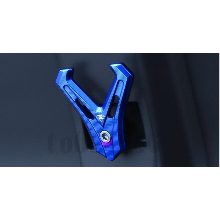 雙爪式 鋁合金掛勾 機車掛勾 鍍鈦 靈獸 Y型 掛勾 掛鉤 AI1 彪虎 FORCE 電動車 bws 新勁戰 BON-細節圖6