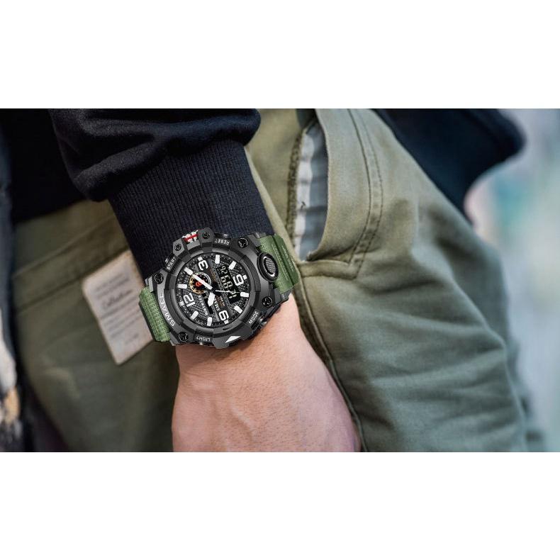 迷彩 多功能電子錶 軍事風 男生手錶 防水 造型男錶 男錶 手錶 流行手錶 韓版 計時 運動錶 防水手錶 男表 機車-細節圖5