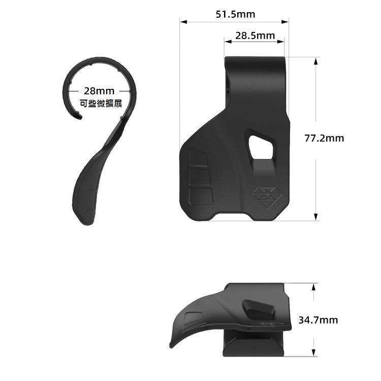 靈獸 油門助力器 機車握把 手把 油門握把 輔助器 省力器  油門座 省力油門 FORCE 摩托車 檔車 電動車 雷霆S-細節圖3