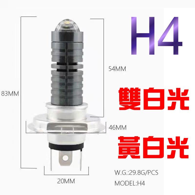 H4 H6 小孔版 黃金光 魚眼大燈 HS1 小魚眼 魚眼 直上型 LED 機車大燈 雷霆S 汽車 機車 摩托車 檔車-細節圖2