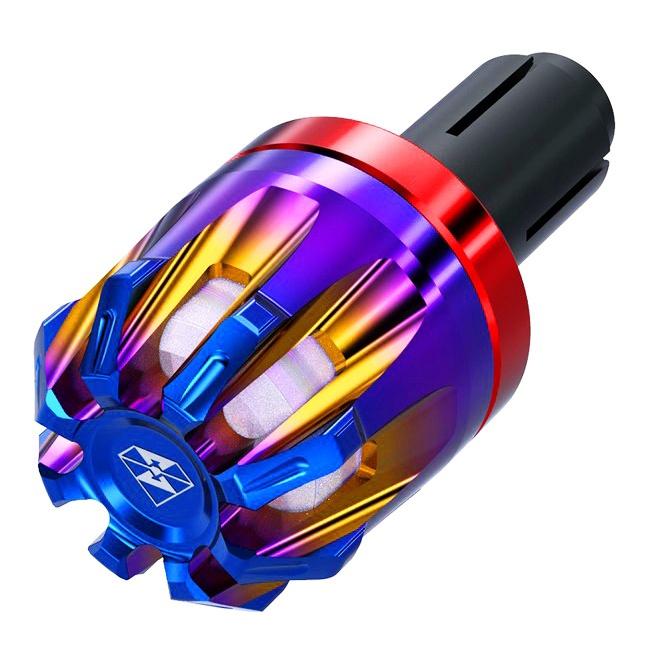 平衡端子 方向燈 日行燈 靈獸 燒鈦 握把端子 手把端子 檔車 新勁戰 JBUBU JETS BWS FORCE 機車-細節圖2