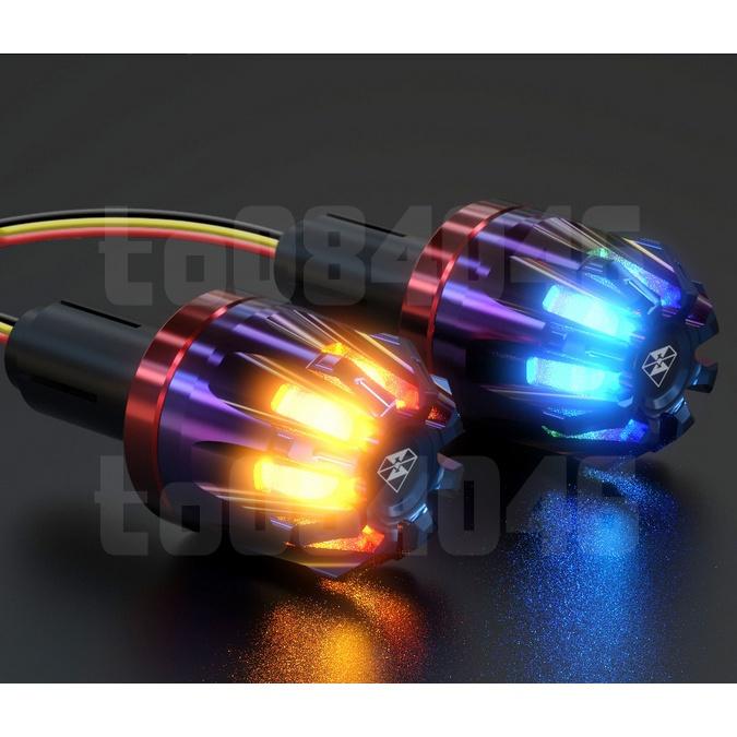 平衡端子 方向燈 日行燈 靈獸 燒鈦 握把端子 手把端子 檔車 新勁戰 JBUBU JETS BWS FORCE 機車-細節圖9